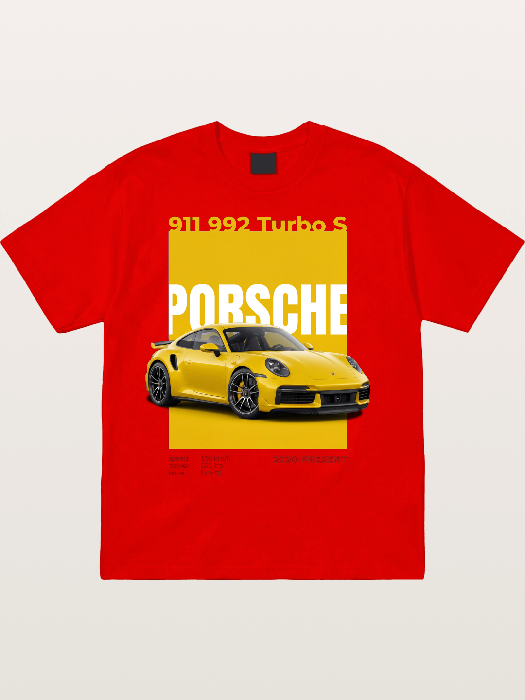 911 AWD Supercar Cotton T-shirt