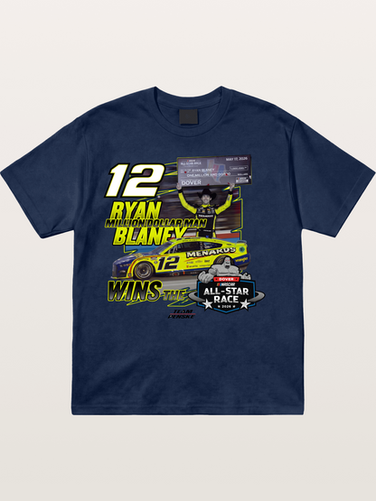 Ryan Blaney 2026 All-Star Race Win Cotton T-shirt