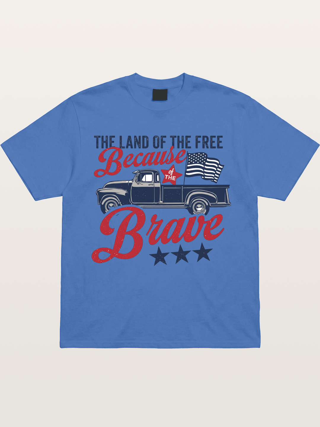 Land of the Free Vintage American Truck Gildan T-shirt
