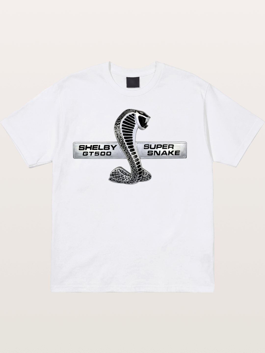 Shelby GT500 Super Snake Emblem Cotton T-shirt
