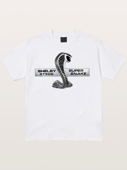 Shelby GT500 Super Snake Emblem Cotton T-shirt
