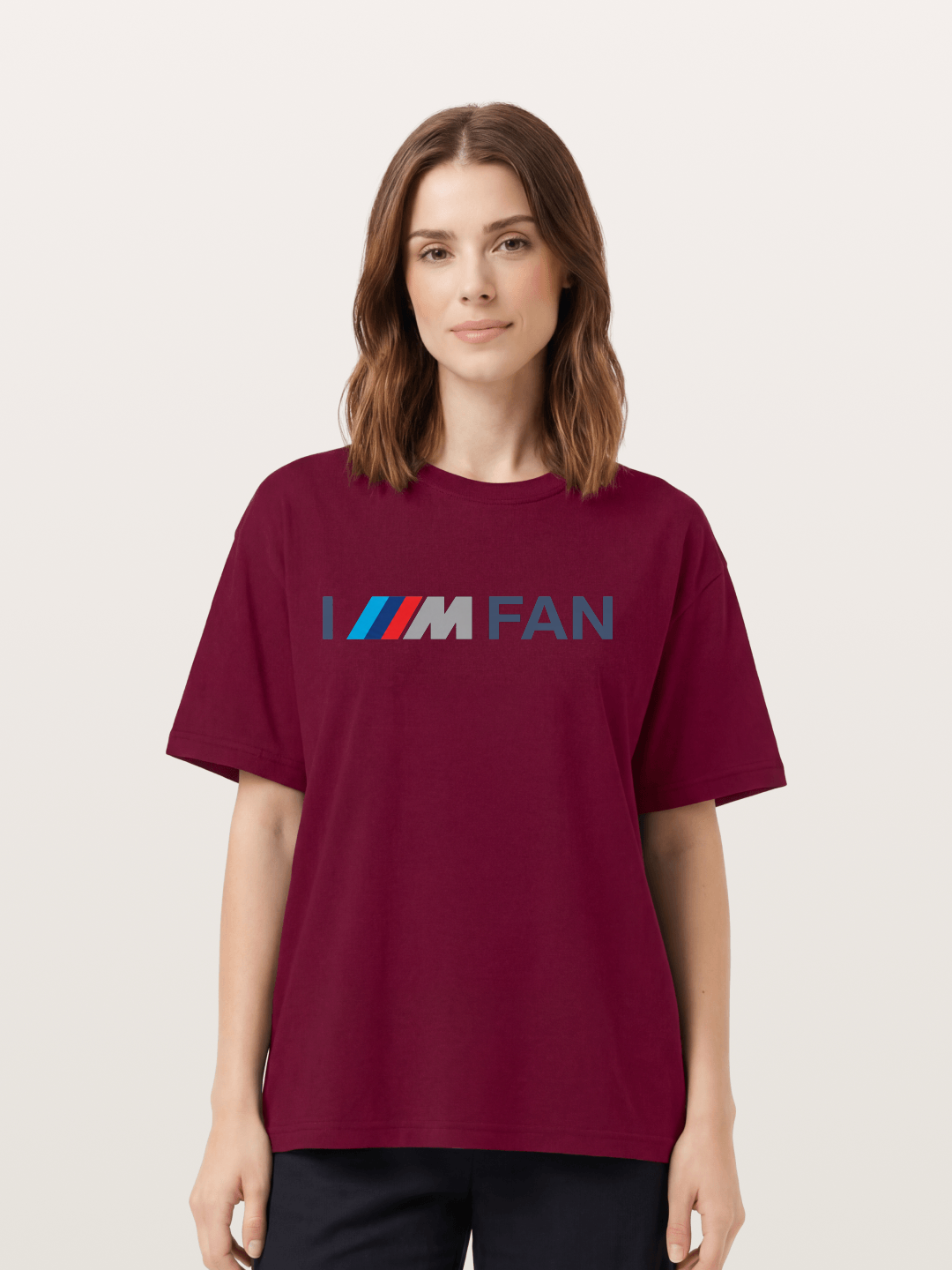 BMW M Fan Stripes Text Print Gildan T-shirt