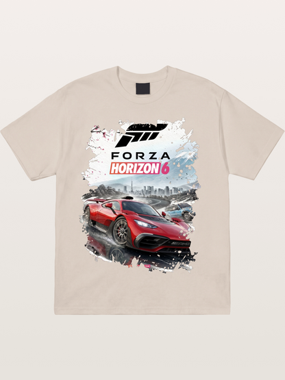 Forza Horizon 6 Japan Art Cotton T-shirt