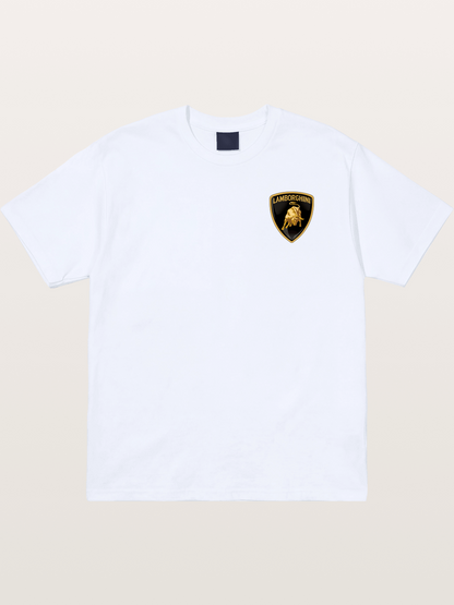 Lamborghini Golden Bull Shield Gildan T-shirt