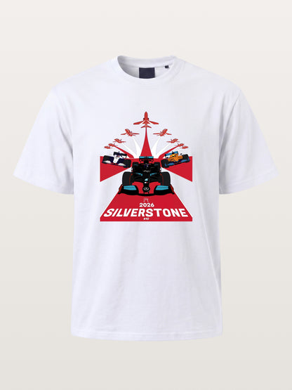 Silverstone F1 Race Formation With Jets Gildan T-shirt