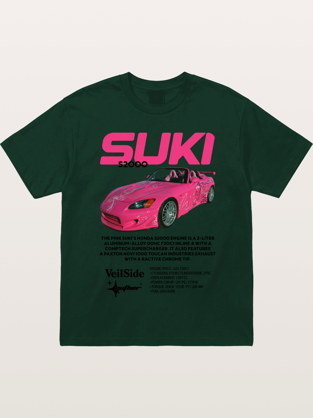 Suki's S2000 Fast & Furious Gildan T-shirt