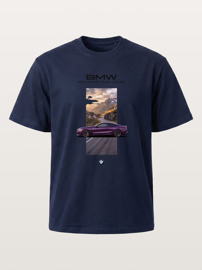 BMW M8 Mountain Road Artwork Cotton T-shirt