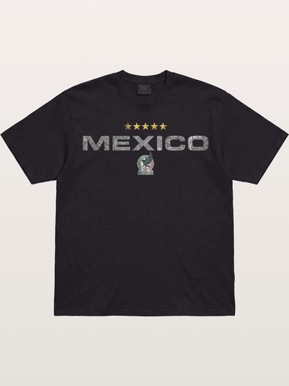 Mexico Football Retro Logo Gildan T-shirt