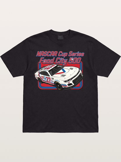 NASCAR Food City 500 Car Cotton T-shirt