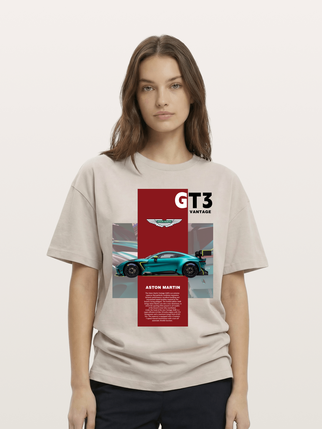 Aston Racer Cotton T-shirt