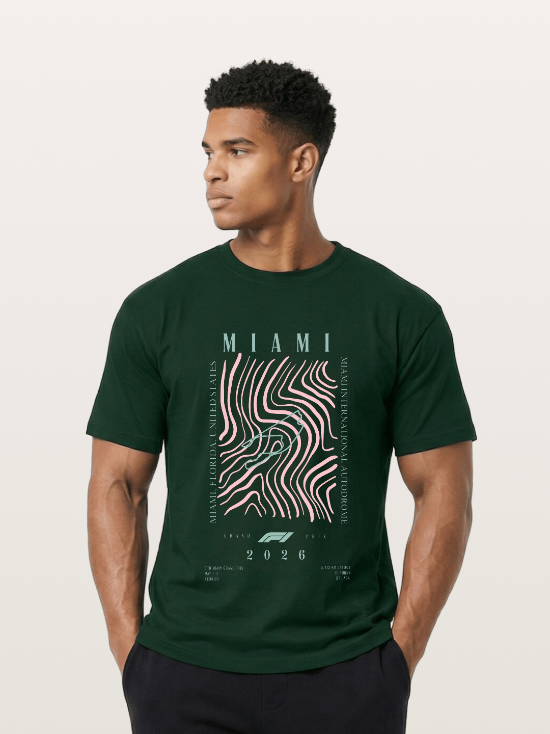 2026 Miami Grand Prix Graphic Gildan T-shirt
