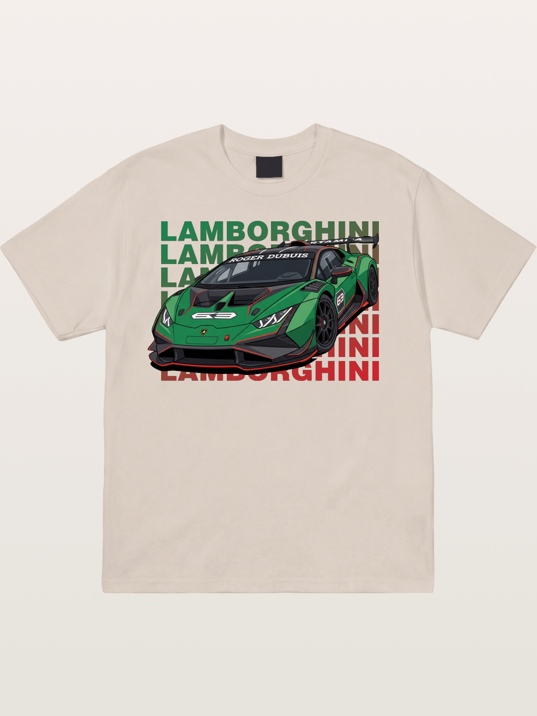 Lamborghini Huracan Green 63 Edition Cotton T-shirt