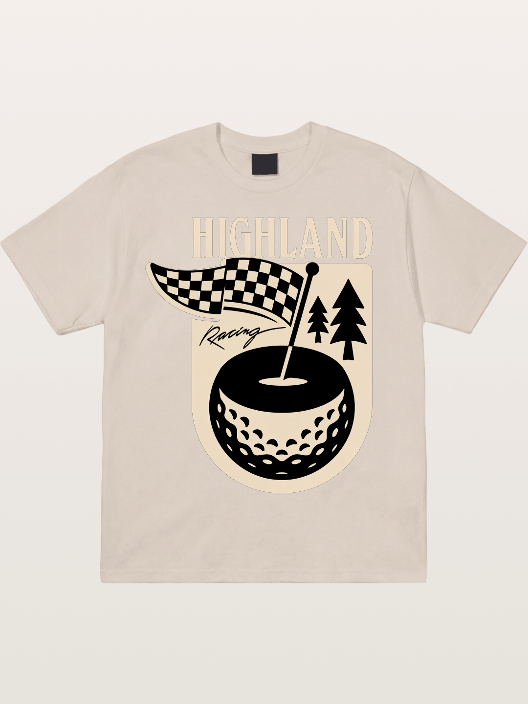 Highland Race Cotton T-shirt