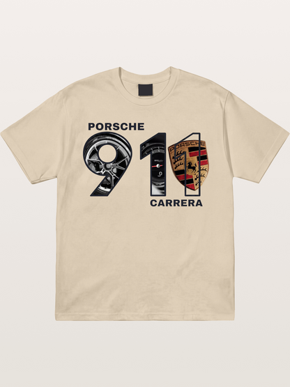 Porsche 911 Carrera Composite Logo Gildan T-shirt