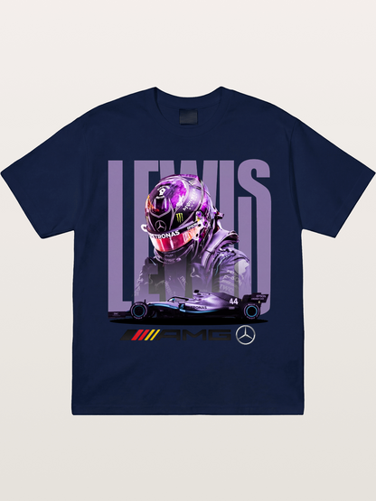 Hamilton 44 Mercedes F1 Gildan T-shirt