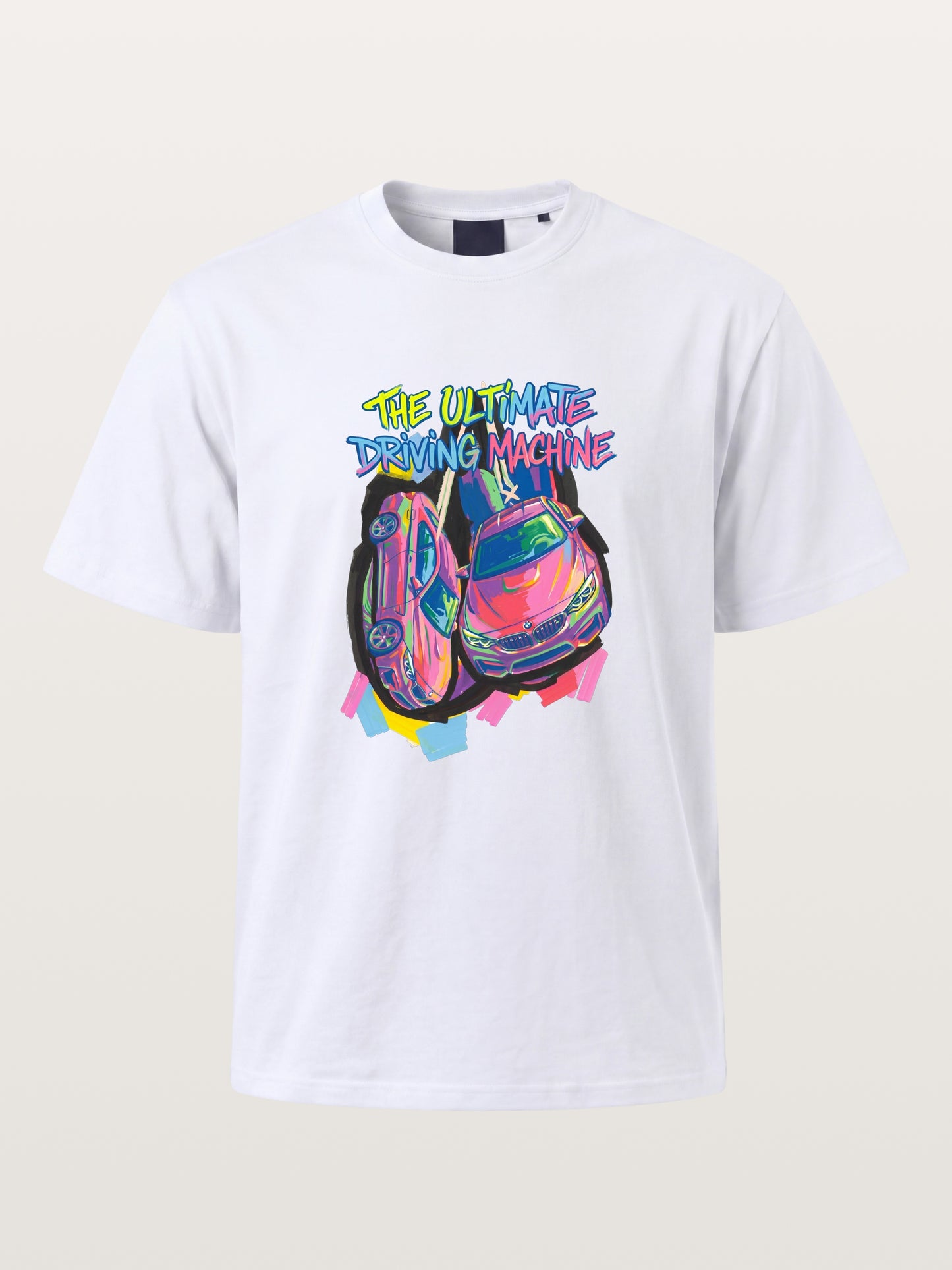 Graffiti BMW Driving Machine Gildan T-shirt