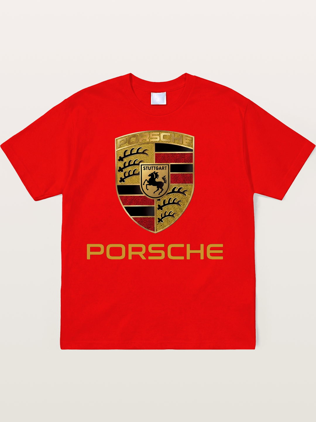 Porsche Golden Emblem Soft-Stay T-shirt