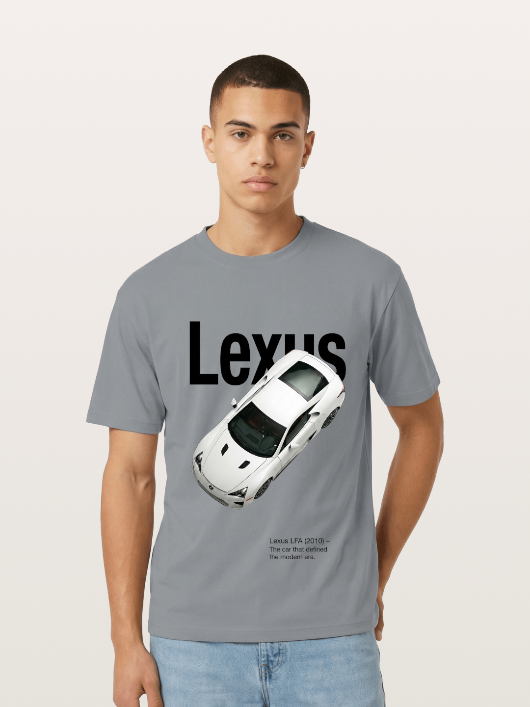 Lexus LFA Overhead View Art Gildan T-shirt