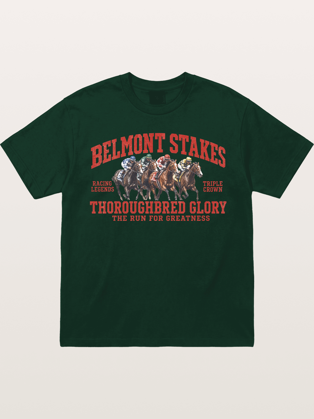 Belmont Stakes Racing Legends Gildan T-shirt