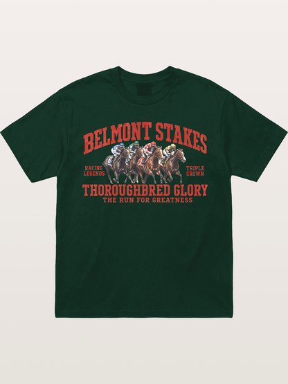 Belmont Stakes Racing Legends Gildan T-shirt
