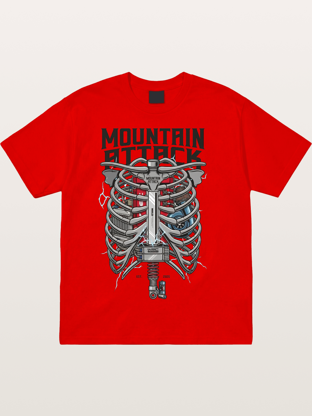 Rib Cage Cotton T-shirt