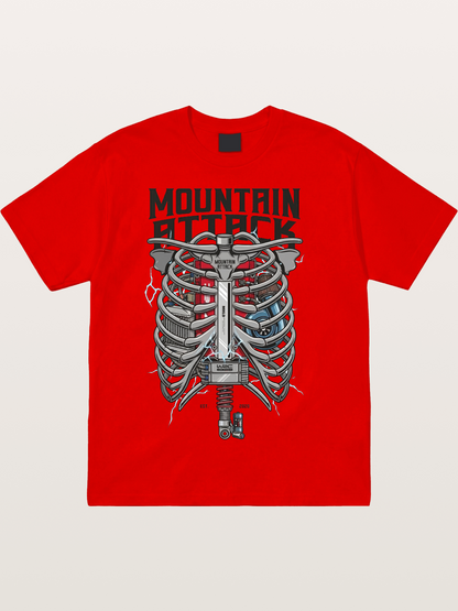 Rib Cage Cotton T-shirt