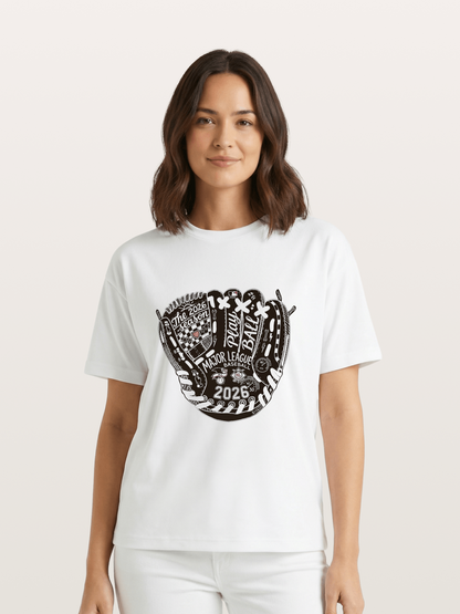 Play Ball Glove Gildan T-shirt
