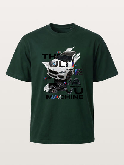 BMW M8 Tech Collage Poster Gildan T-shirt