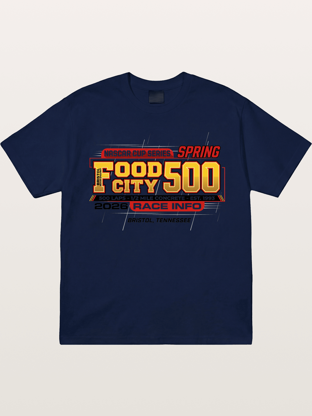2026 Spring Food City 500 Gildan T-shirt