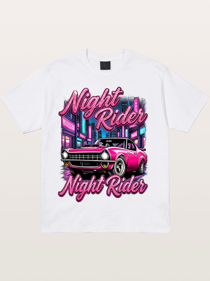 Night Rider Cotton T-shirt