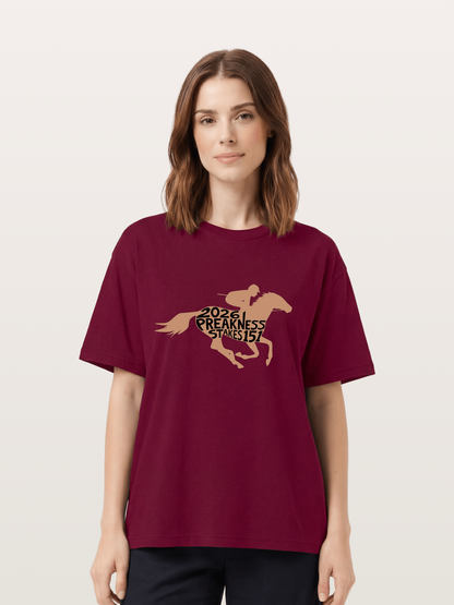 Preakness Stakes 151 Horse Silhouette Gildan T-shirt