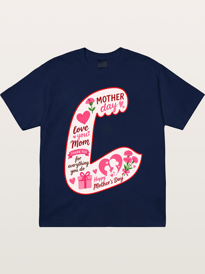 Mother's Day Love You Mom Art Gildan T-shirt