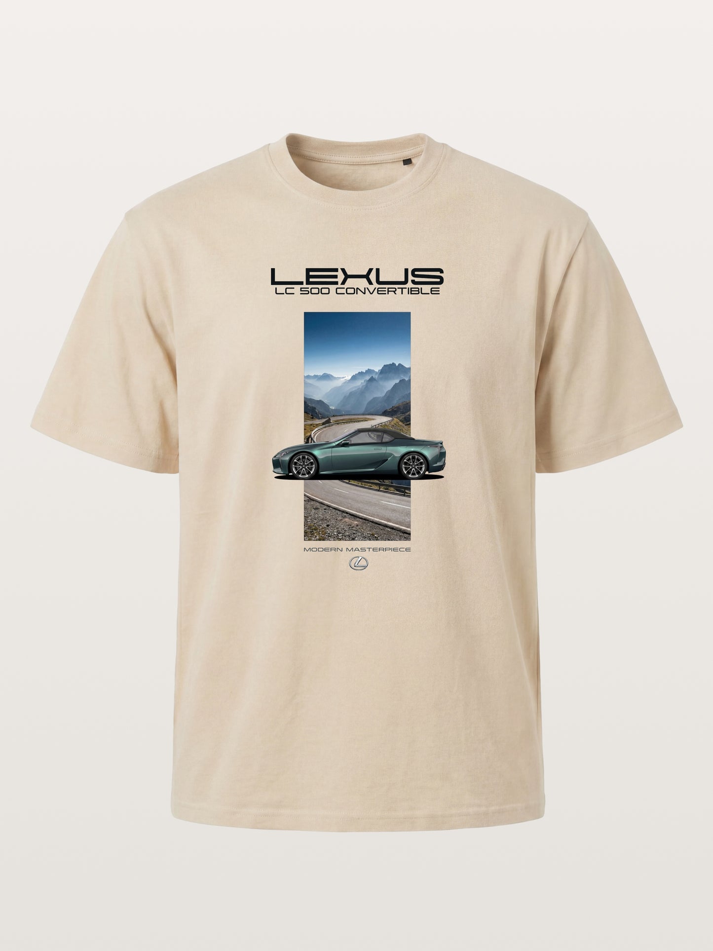 Lexus LC500 Coastal Villa Poster Gildan T-shirt