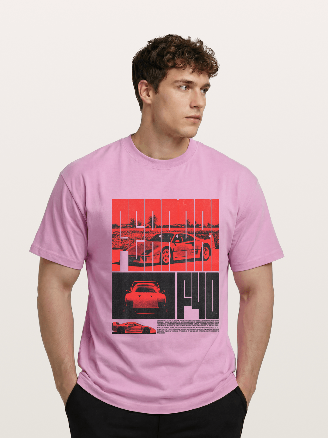 Red F40 Gildan T-shirt