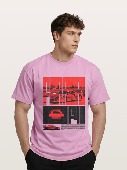 Red F40 Gildan T-shirt