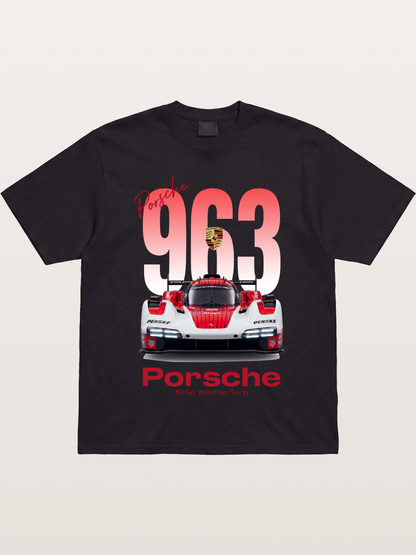 Porsche 963 IMSA WeatherTech Race Car Gildan T-shirt