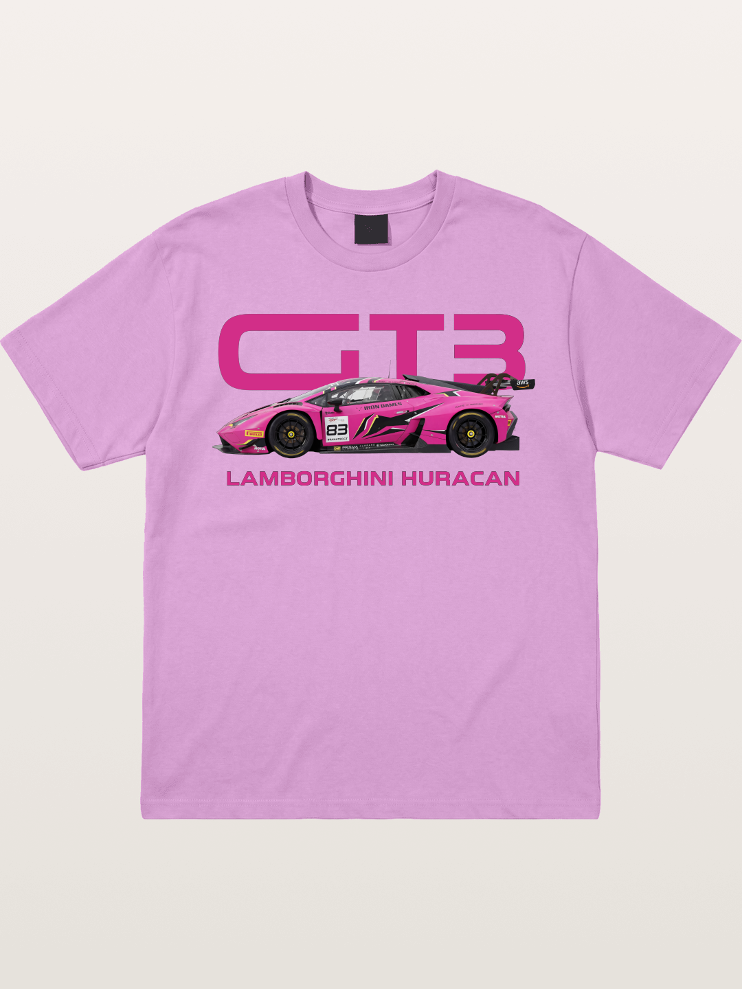 Pink Racer Gildan T-shirt