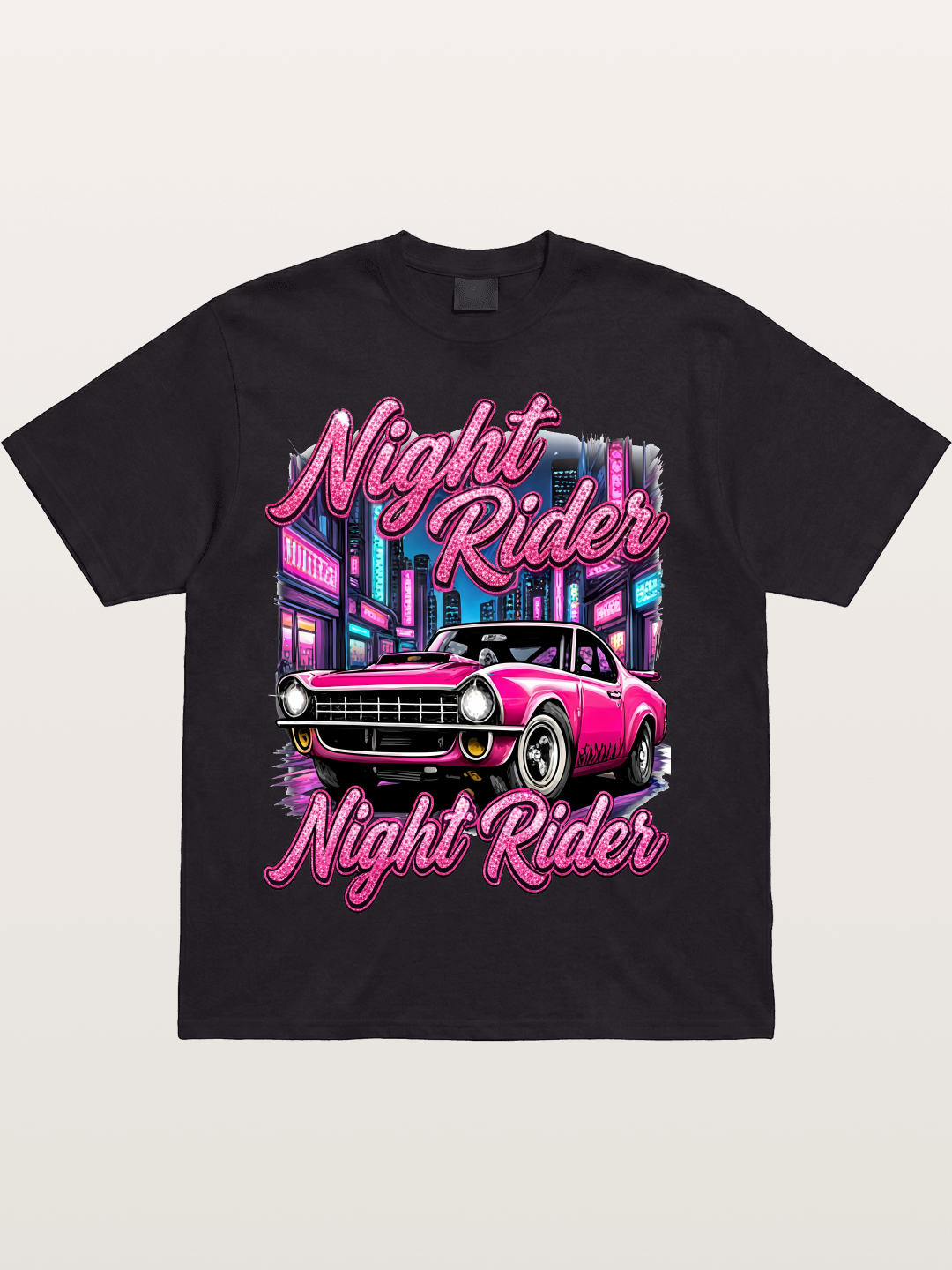 Night Rider Cotton T-shirt