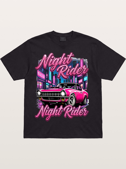 Night Rider Cotton T-shirt