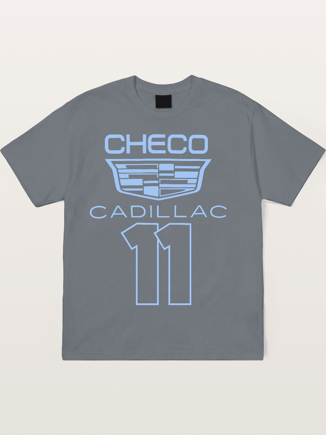 Checo Cadillac #11 Racing Emblem Cotton T-shirt