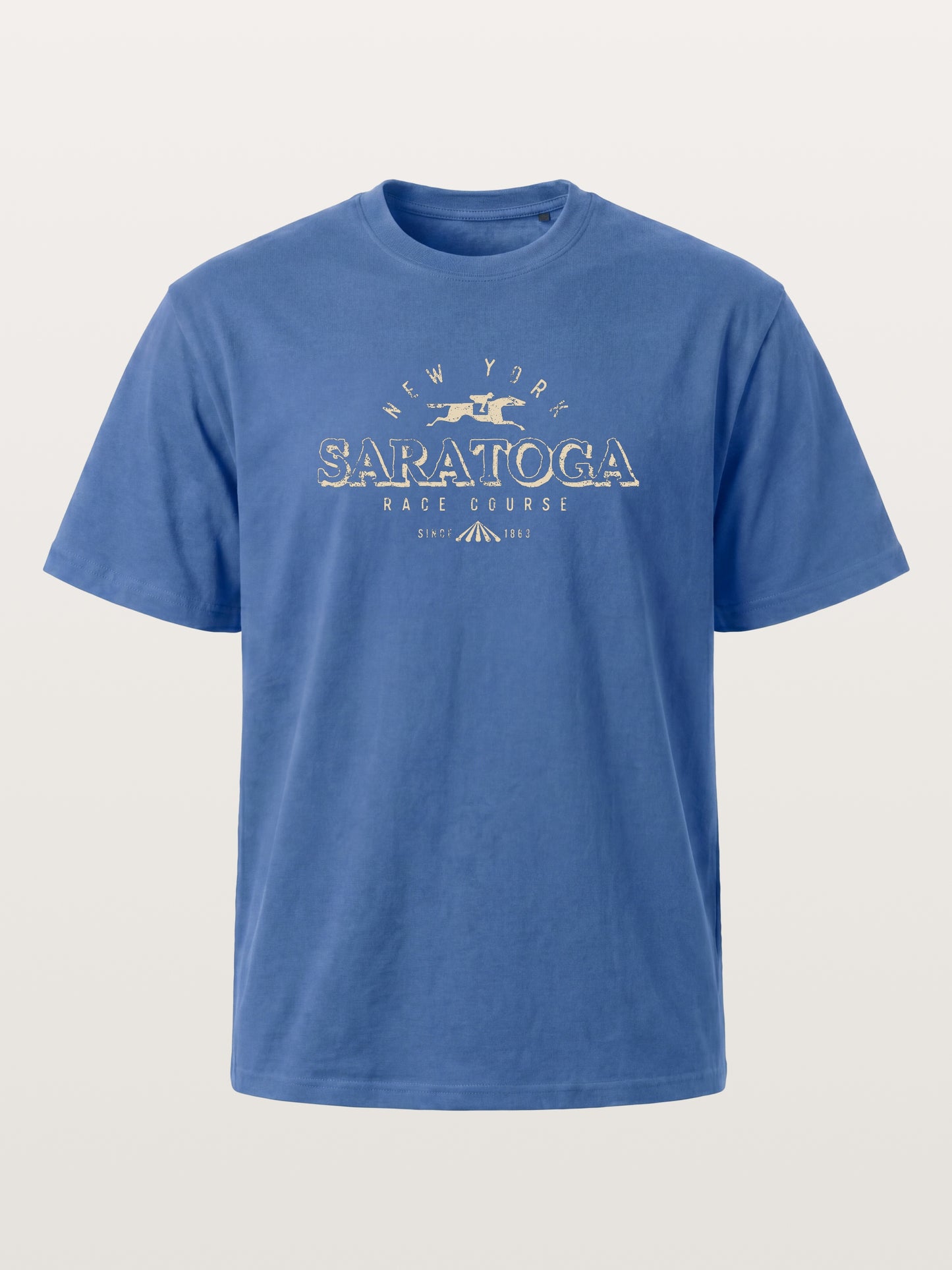 Saratoga Vintage Gold Tone Mark Gildan T-shirt