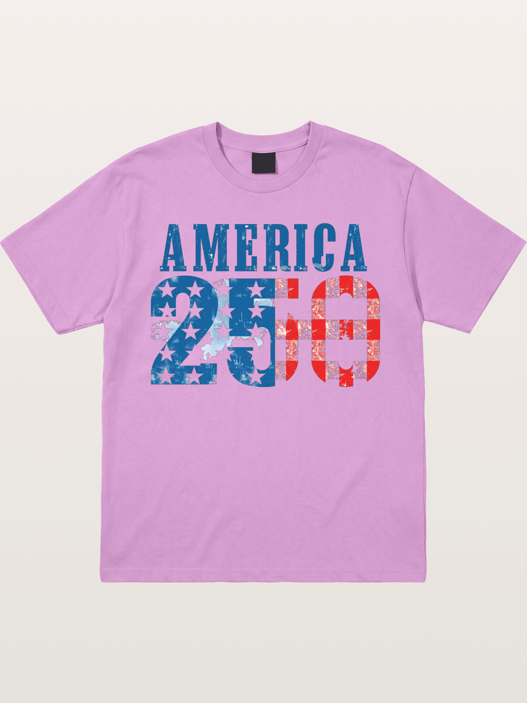 America 250 Grunge Typography Gildan T-shirt
