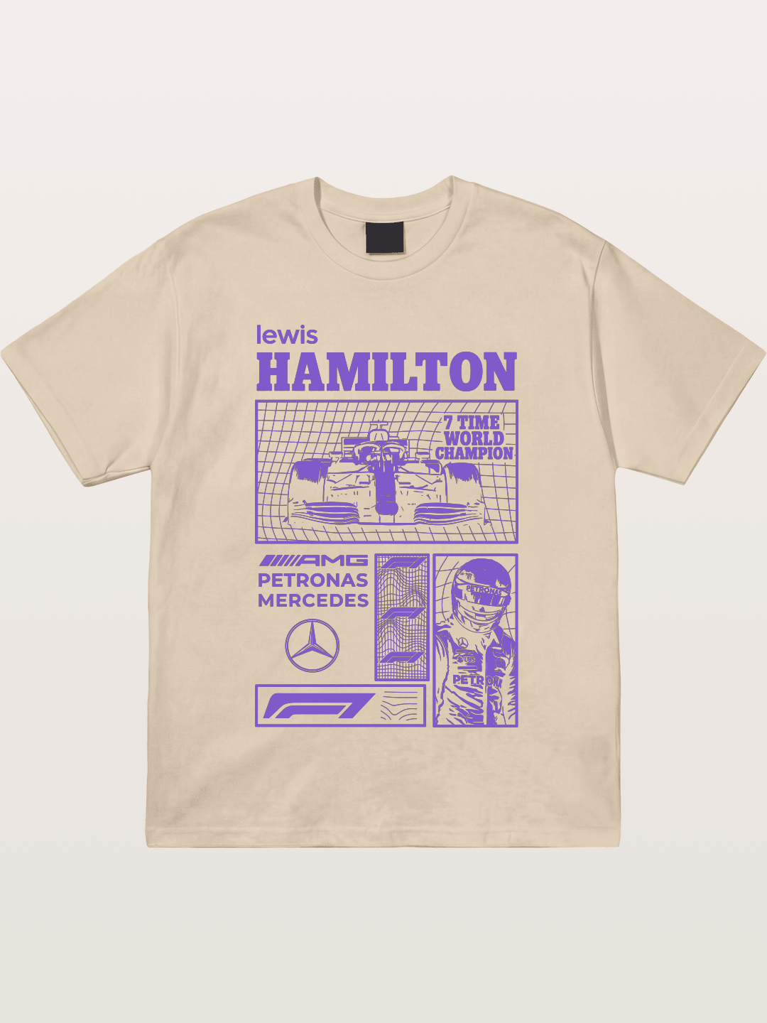 Hamilton 7x World Champion Gildan T-shirt