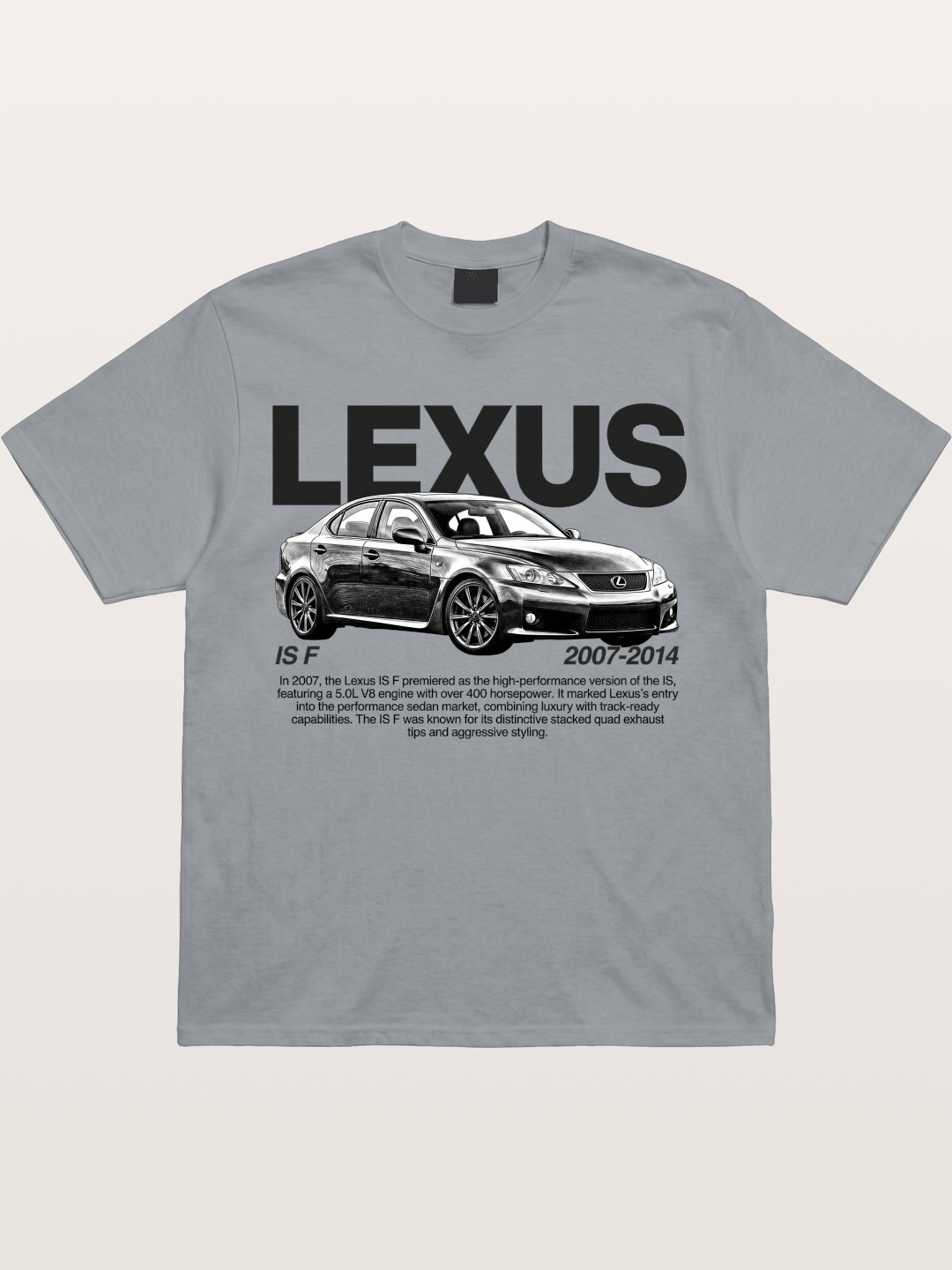 Lexus IS F 2007-2014 Print Gildan T-shirt