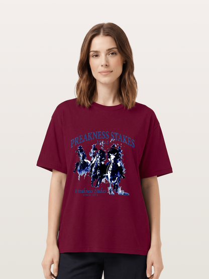 Preakness Stakes Watercolor Print Gildan T-shirt