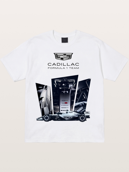 Cadillac F1 Team Racing Art Cotton T-shirt