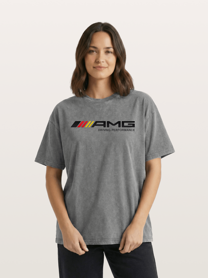AMG Logo Washed T-shirt