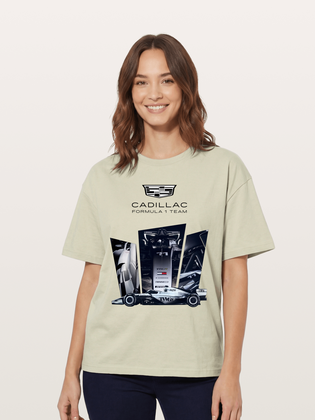 Cadillac F1 Team Racing Art Cotton T-shirt