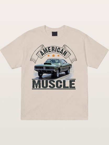 Green Muscle Hero Cotton T-shirt