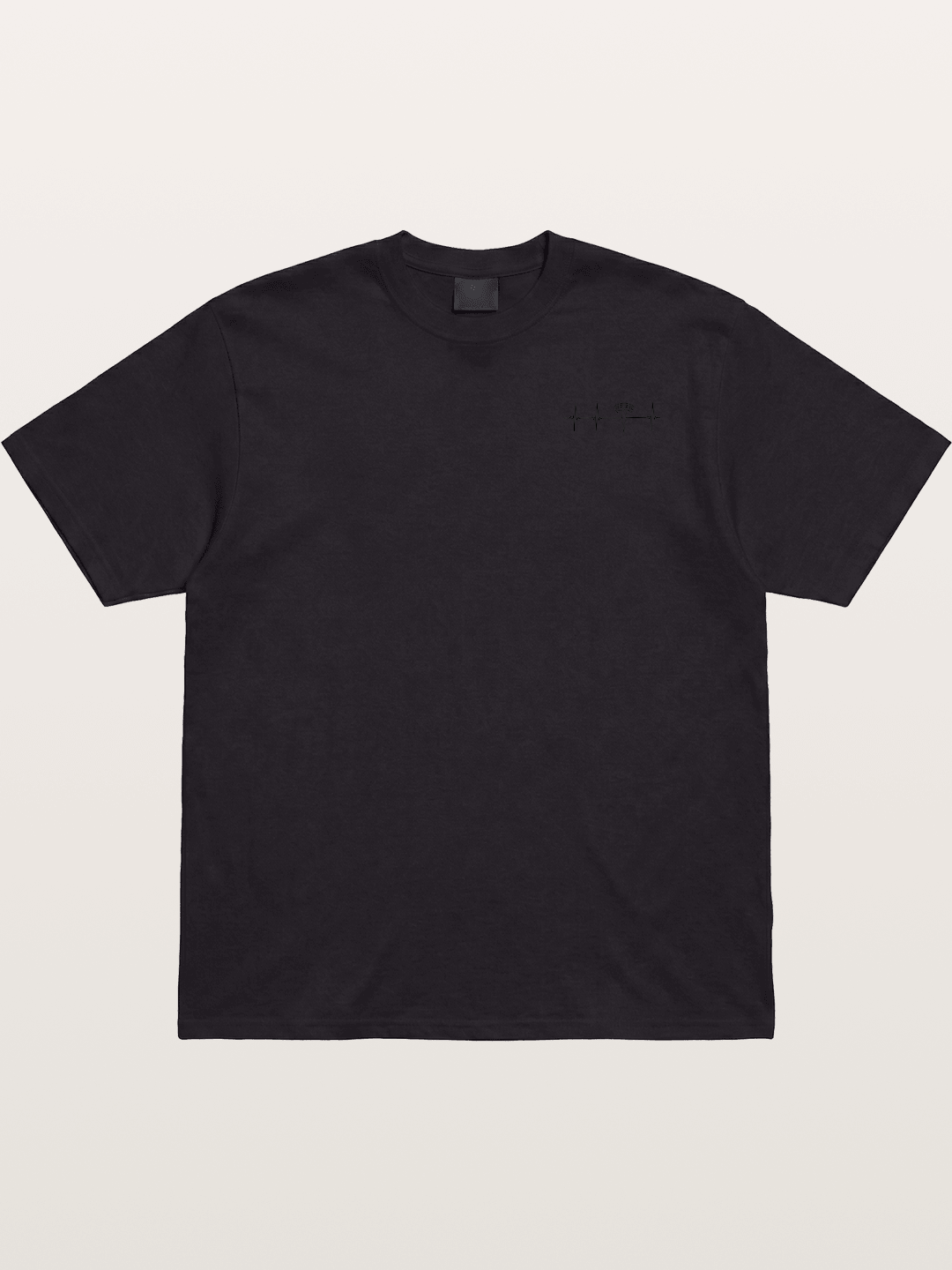 Tesla Logo Heartbeat Sticker Gildan T-shirt